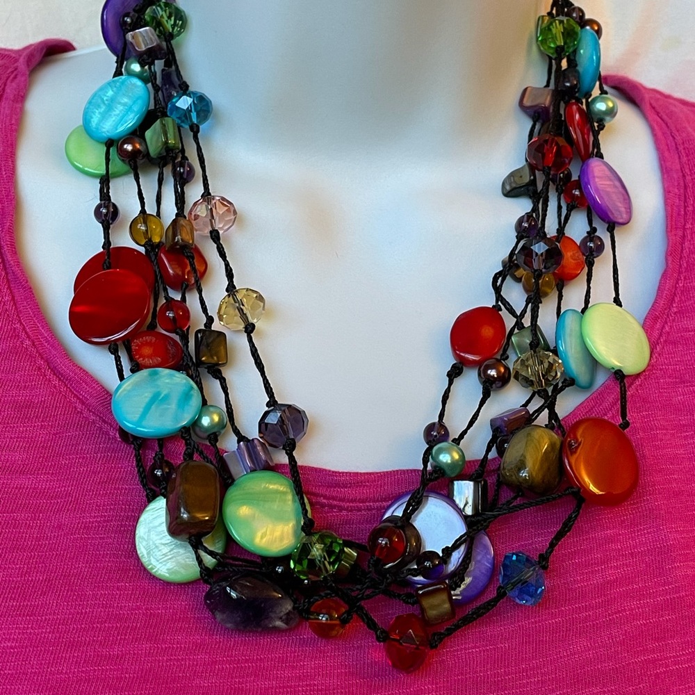 Premier brand multi strand necklace